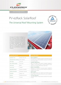 DatasheetPVezRackSolarRoof1